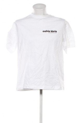 Męski T-shirt Calvin Klein Jeans, Rozmiar S, Kolor Biały, Cena 203,99 zł