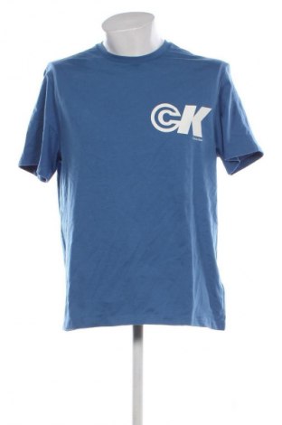Ανδρικό t-shirt Calvin Klein Jeans, Μέγεθος M, Χρώμα Μπλέ, Τιμή 18,99 €