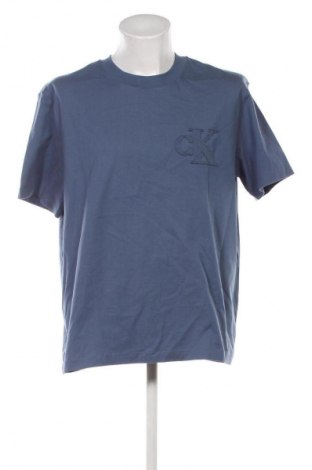 Herren T-Shirt Calvin Klein Jeans, Größe XL, Farbe Blau, Preis € 56,99