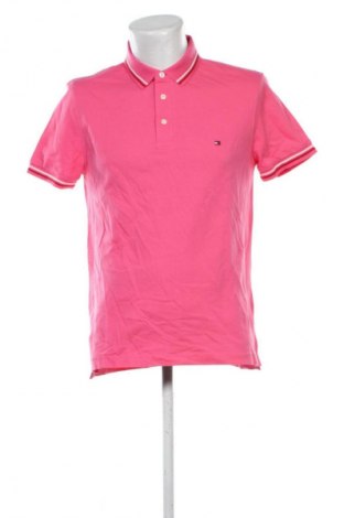 Мъжка тениска Tommy Hilfiger, Размер XL, Цвят Розов, Цена 27,60 €, #135213918