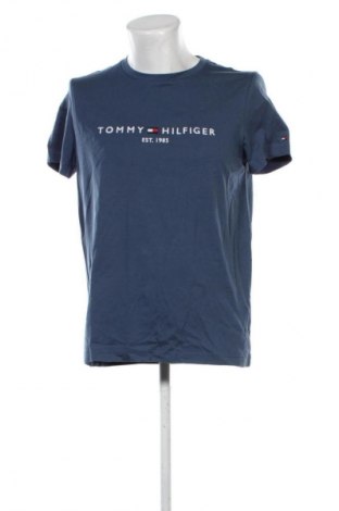 Tricou de bărbați Tommy Hilfiger, Mărime L, Culoare Albastru, Preț 265,99 Lei, #135216449