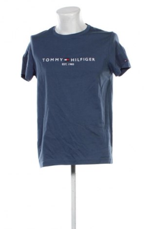 Мъжка тениска Tommy Hilfiger, Размер L, Цвят Син, Цена 24,03 €, #135216476