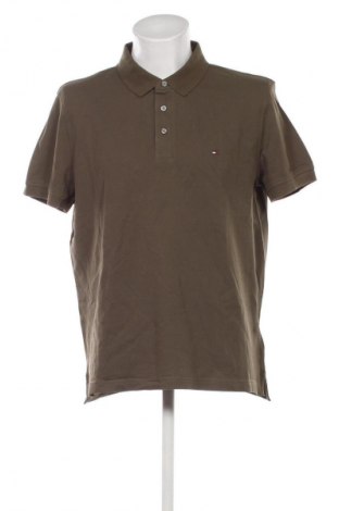 Męski T-shirt Tommy Hilfiger, Rozmiar 3XL, Kolor Zielony, Cena 126,99 zł