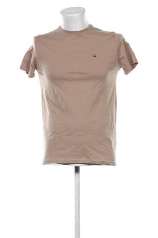 Мъжка тениска Tommy Jeans, Размер S, Цвят Кафяв, Цена 26,58 €, #135196693