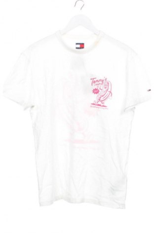 Tricou de bărbați Tommy Jeans, Mărime XS, Culoare Alb, Preț 174,99 Lei