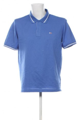 Męski T-shirt Tommy Jeans, Rozmiar XL, Kolor Niebieski, Cena 207,99 zł