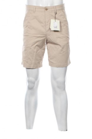 Pantaloni scurți de bărbați Calvin Klein Jeans, Mărime M, Culoare Bej, Preț 424,99 Lei, #135178609