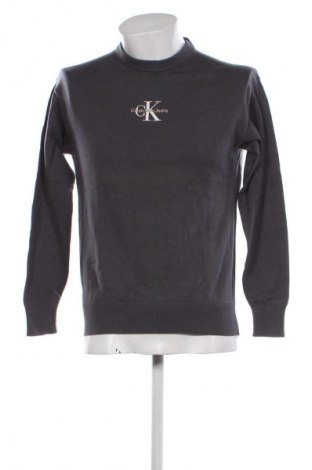 Herrenpullover Calvin Klein Jeans, Größe S, Farbe Grau, Preis 43,99 €