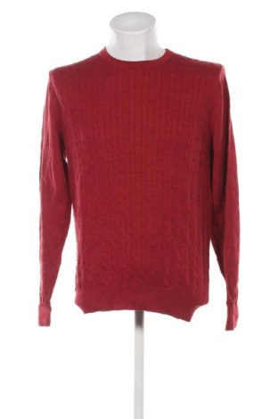 Мъжки пуловер Dressmann, Размер L, Цвят Червен, Цена 9,20 €