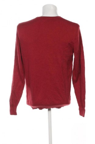 Мъжки пуловер Dressmann, Размер L, Цвят Червен, Цена 9,20 €