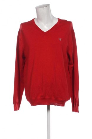 Мъжки пуловер Gant, Размер XXL, Цвят Червен, Цена 15,89 €