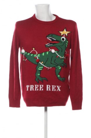 Pánský svetr  H&M Divided, Velikost M, Barva Červená, Cena  119,00 Kč