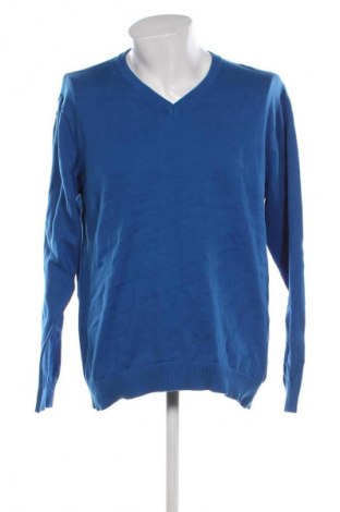 Ανδρικό πουλόβερ John Cabot, Μέγεθος XXL, Χρώμα Μπλέ, Τιμή 9,99 €
