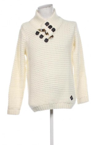 Férfi pulóver Rebel, Méret L, Szín Fehér, Ár 12 079 Ft