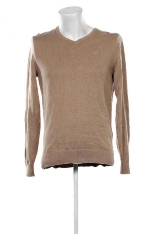 Мъжки пуловер Tom Tailor, Размер M, Цвят Бежов, Цена 21,47 €