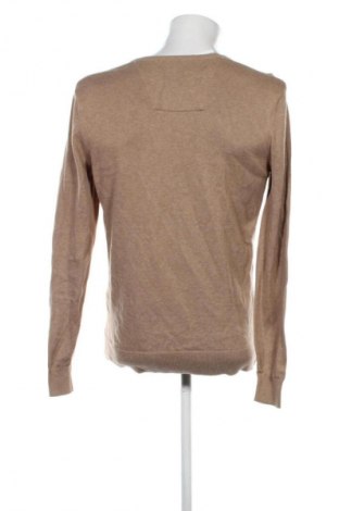 Мъжки пуловер Tom Tailor, Размер M, Цвят Бежов, Цена 21,47 €
