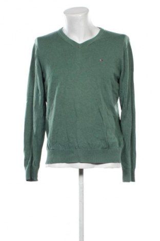 Pulover de bărbați Tommy Hilfiger, Mărime M, Culoare Verde, Preț 79,99 Lei