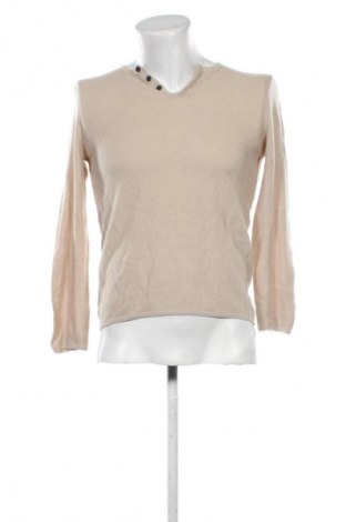 Ανδρικό πουλόβερ Zara, Μέγεθος S, Χρώμα  Μπέζ, Τιμή 5,99 €