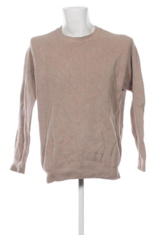 Мъжки пуловер Zara, Размер L, Цвят Бежов, Цена 14,82 €