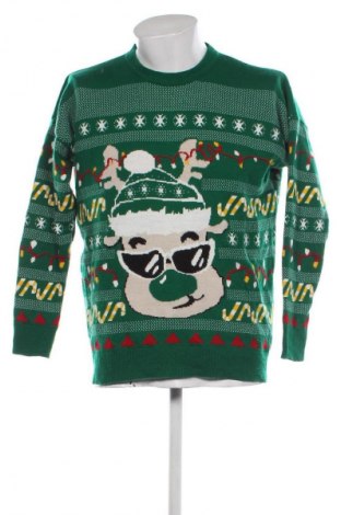 Ανδρικό πουλόβερ Zauberstern, Μέγεθος M, Χρώμα Πράσινο, Τιμή 1,99 €