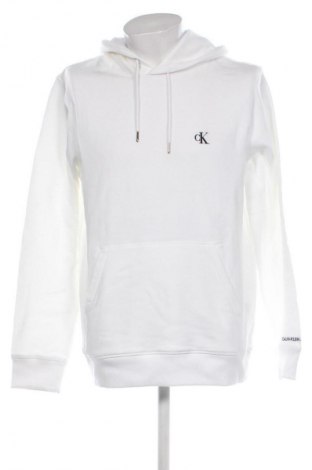 Hanorac de bărbați Calvin Klein Jeans, Mărime XL, Culoare Alb, Preț 185,99 Lei