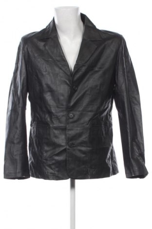 Męska skórzana kurtka Conbipel, Rozmiar L, Kolor Czarny, Cena 209,99 zł