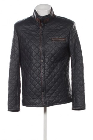 Męska skórzana kurtka Unbranded, Rozmiar L, Kolor Niebieski, Cena 288,99 zł