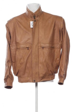Pánská kožená bunda  Unbranded, Velikost XL, Barva Béžová, Cena  1 249,00 Kč