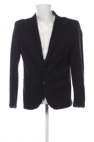 Мъжко сако Pull&Bear, Размер XL, Цвят Черен, Цена 31,80 €