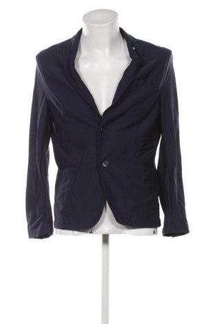 Мъжко сако Zara, Размер L, Цвят Син, Цена 10,73 €