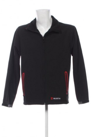 Мъжко спортно горнище WURTH, Размер L, Цвят Черен, Цена 34,34 €