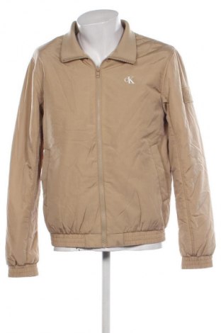 Herrenjacke Calvin Klein Jeans, Größe L, Farbe Beige, Preis 199,99 €