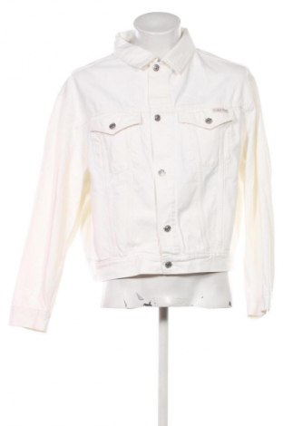 Herrenjacke Calvin Klein Jeans, Größe S, Farbe Weiß, Preis 47,99 €
