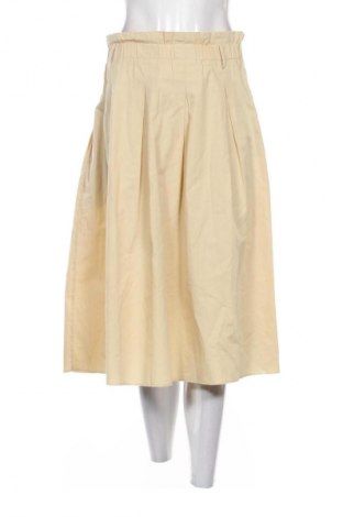 Φούστα H&M, Μέγεθος L, Χρώμα  Μπέζ, Τιμή 15,54 €