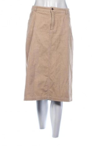 Fustă H&M, Mărime XL, Culoare Bej, Preț 29,99 Lei