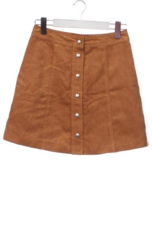 Φούστα H&M Divided, Μέγεθος XS, Χρώμα Καφέ, Τιμή 5,99 €