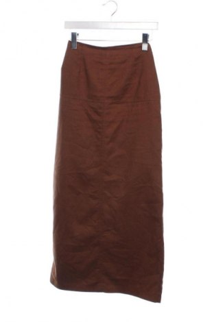 Fustă Promod, Mărime XS, Culoare Maro, Preț 62,99 Lei