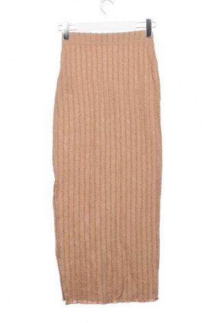 Spódnica SHEIN, Rozmiar XXS, Kolor Brązowy, Cena 32,99 zł