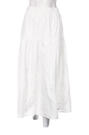 Fustă Tommy Jeans, Mărime S, Culoare Alb, Preț 475,99 Lei