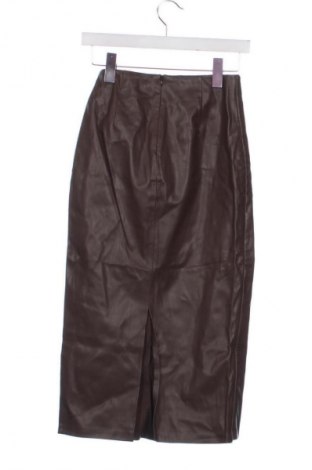 Пола Zara, Размер XXS, Цвят Кафяв, Цена 32,21 €