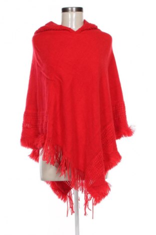 Пончо Unbranded, Размер M, Цвят Червен, Цена 15,33 €