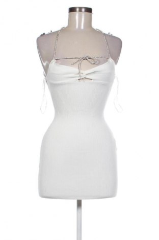 Rochie Bershka, Mărime XS, Culoare Ecru, Preț 166,99 Lei