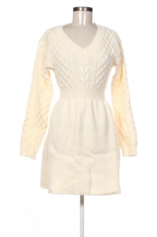 Sukienka SHEIN, Rozmiar L, Kolor ecru, Cena 74,99 zł