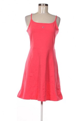 Sukienka Tommy Jeans, Rozmiar L, Kolor Różowy, Cena 142,99 zł, #135197654