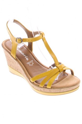Sandały Tamaris, Rozmiar 40, Kolor Żółty, Cena 97,99 zł