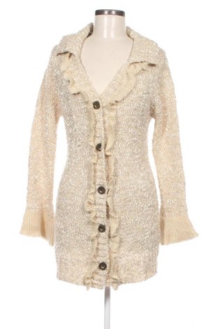 Damski kardigan Unbranded, Rozmiar M, Kolor Beżowy, Cena 23,99 zł