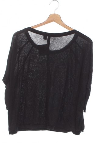 Γυναικεία μπλούζα H&M Divided, Μέγεθος XS, Χρώμα Μαύρο, Τιμή 1,99 €