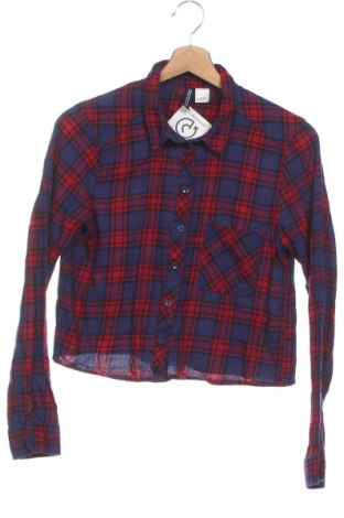 Γυναικείο πουκάμισο H&M Divided, Μέγεθος XS, Χρώμα Πολύχρωμο, Τιμή 1,99 €