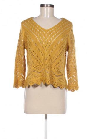 Γυναικείο πουλόβερ Unbranded, Μέγεθος M, Χρώμα Κίτρινο, Τιμή 0,99 €