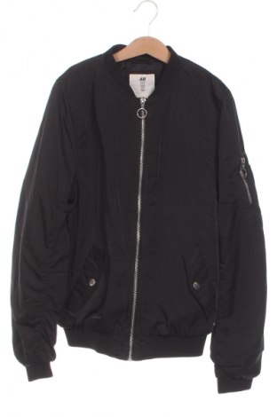 Детско яке H&M, Размер 10-11y/ 146-152 см, Цвят Черен, Цена 8,69 €
